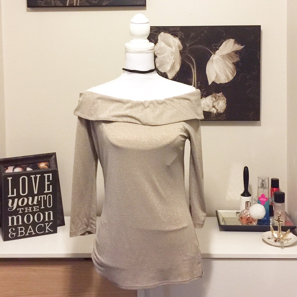 WHBM sparkle Shirt